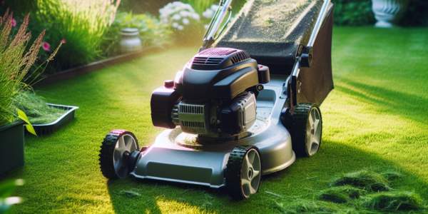 Czy warto kupić kosiarkę spalinową z napędem do małego ogrodu?