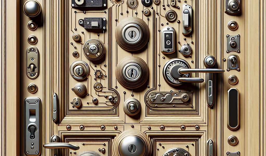 Jakie są typy zamków do drzwi?