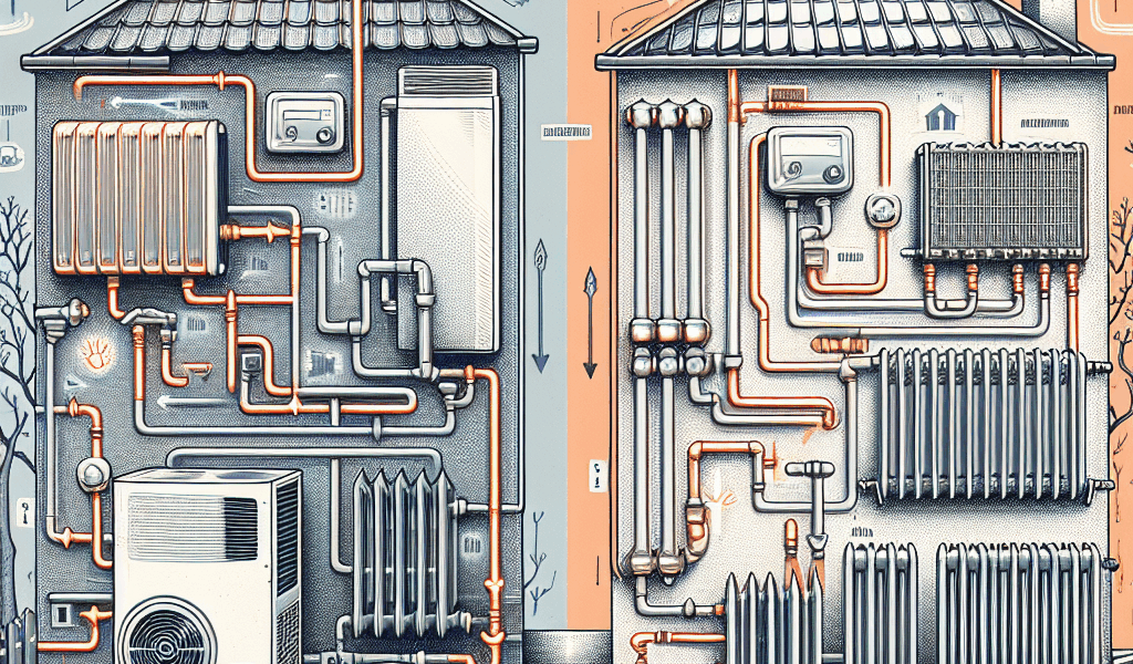 Pompa ciepła a grzejniki – jakie są różnice w systemach ogrzewania?