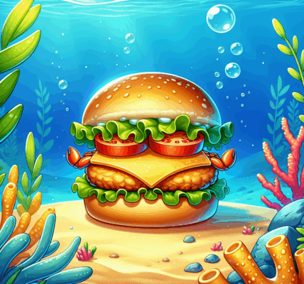 Przepis na kraboburgery – przysmak z kultowej bajki